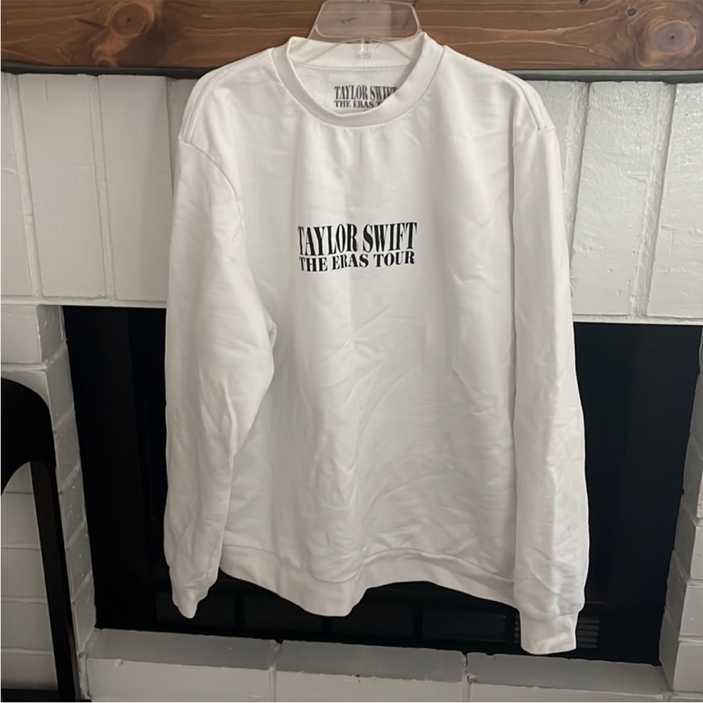 Taylor Swift White The Eras Tour Sweatshirt